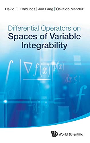 9789814596312: DIFFERENTIAL OPERATORS ON SPACES OF VARIABLE INTEGRABILITY