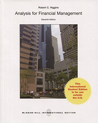 Stock image for Analysis for Financial Management (Asia Higher Education Business & Economics Finance) for sale by WorldofBooks