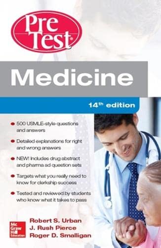 9789814670227: Medicine PreTest Self-Assessment and Review, Fourteenth Edition