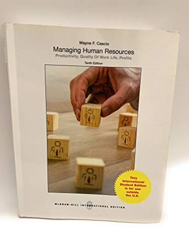 Beispielbild fr MANAGING HUMAN RESOURCES 10E (Asia Higher Education Business & Economics Management and Organization) zum Verkauf von WorldofBooks