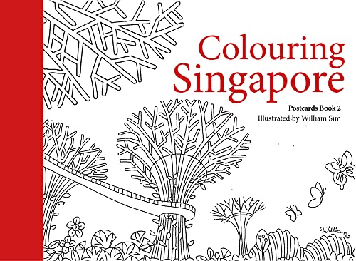 Imagen de archivo de Colouring Singapore Postcards [Paperback] Sim, William a la venta por Lakeside Books
