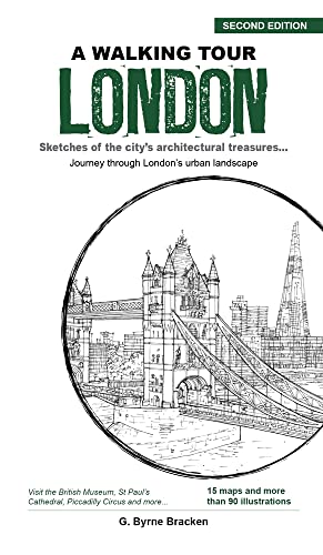 Beispielbild fr A Walking Tour London: Sketches of the City's Architectural Treasures (Walking Tours) zum Verkauf von Monster Bookshop