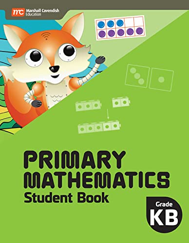 Beispielbild fr Singapore Primary Math Student Book KB Grade K (2022 Edition) zum Verkauf von Goodwill Books