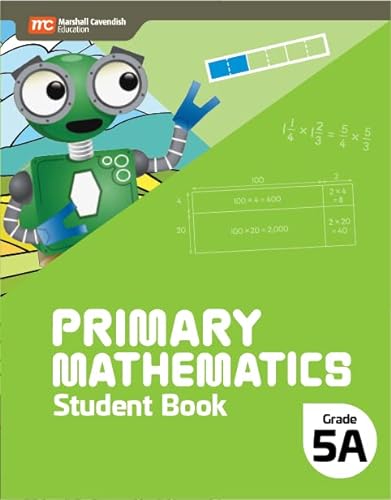 Imagen de archivo de Singapore Primary Math Student Book 5A 2022 Edition a la venta por Big River Books