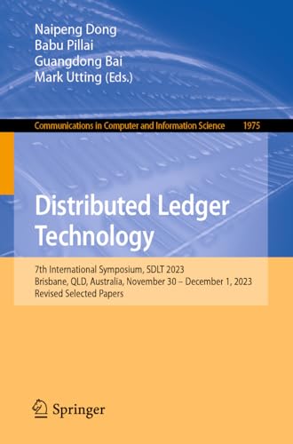 Stock image for Distributed Ledger Technology (Paperback) for sale by Grand Eagle Retail