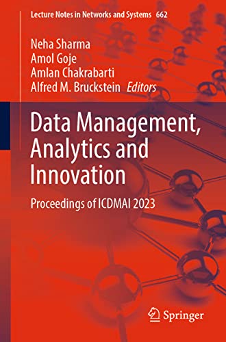 Stock image for Data Management, Analytics and Innovation: Proceedings of ICDMAI 2023 for sale by Revaluation Books