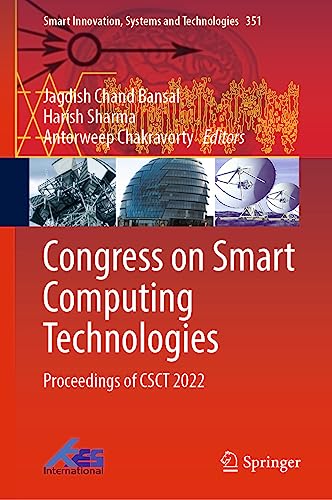 Immagine dell'editore per Congress on Smart Computing Technologies: Proceedings of CSCT 2022 (Volume 351) venduto da Books Puddle