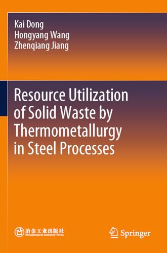 9789819956579: Resource Utilization of Solid Waste by Thermometallurgy in Steel Processes