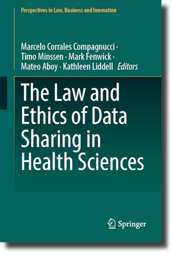 Stock image for Law and Ethics of Data Sharing in Health Sciences for sale by GreatBookPrices
