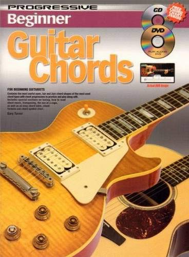 CP11802 - Progressive Beginner Guitar Chords - Book/CD/DVD (9789829118028) by Gary Turner