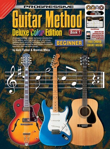 Beispielbild fr Progressive Guitar Method: Beginner Bk. 1: Guitar Method - Book 1 zum Verkauf von WorldofBooks