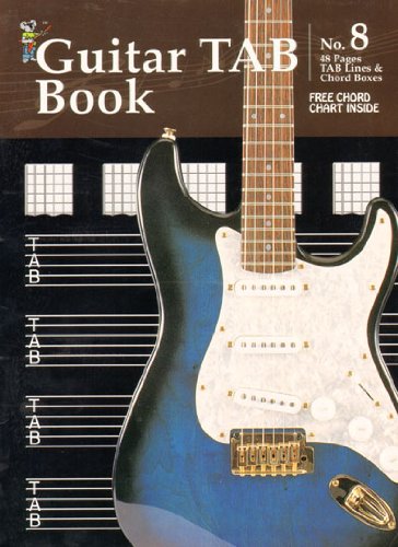 Stock image for CP11829 - Manuscript Book 8 - Guitar TAB Book for sale by ThriftBooks-Dallas