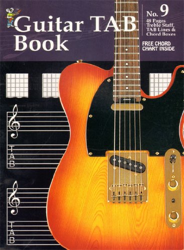 Imagen de archivo de CP11830 - Manuscript Book 9 - Guitar TAB Book a la venta por Wonder Book