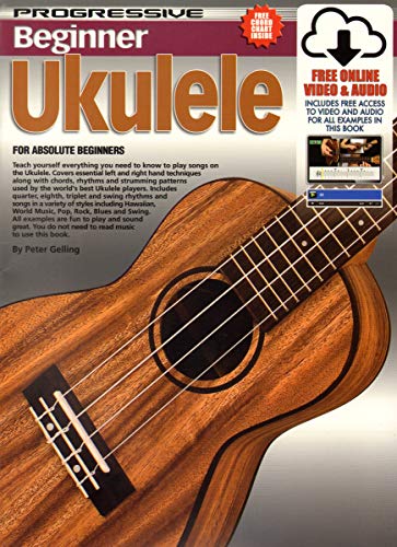 Beispielbild fr Progressive Beginner Ukulele w/2 DVDs, CD & Bonus DVD-ROM (11888) zum Verkauf von Smith Family Bookstore Downtown