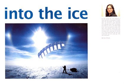 Stock image for Into the Ice (Sharifah Mazlina - A woman's journey into the Antarctic) for sale by Seagull Books