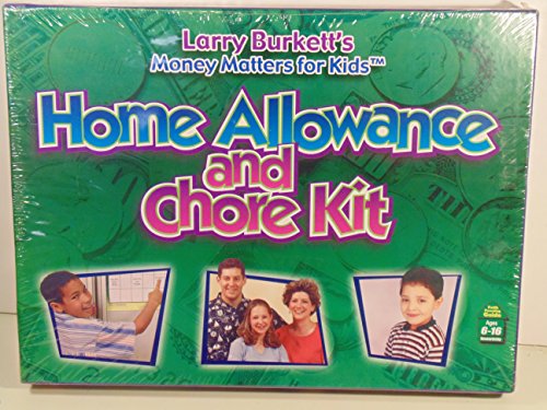 Home Allowance and Chore Kit: Larry Burkett's Money Matters for Kids : Ages 6-16 (9789834502584) by Burkett, Larry
