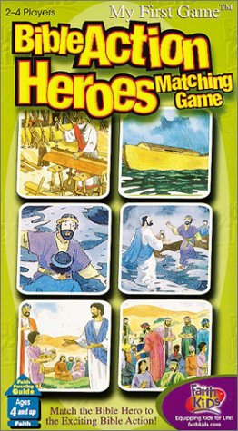 9789834503475: Bible Action Heroes: Matching Game