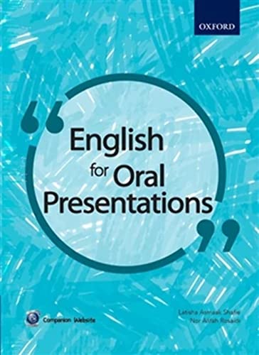 Imagen de archivo de English for Oral Presentations a la venta por Blackwell's