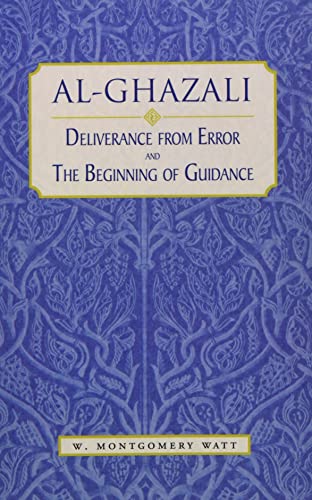 9789839154641: Deliverance from Error and the Beginning of Guidance
