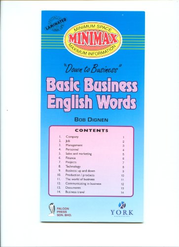 Imagen de archivo de Basic Business English Words a la venta por Better World Books Ltd