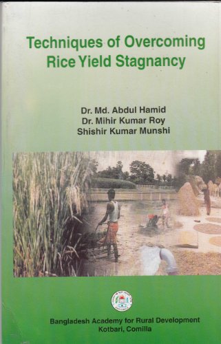 Imagen de archivo de Techniques of Overcoming Rice Yield Stagnancy a la venta por Books Puddle