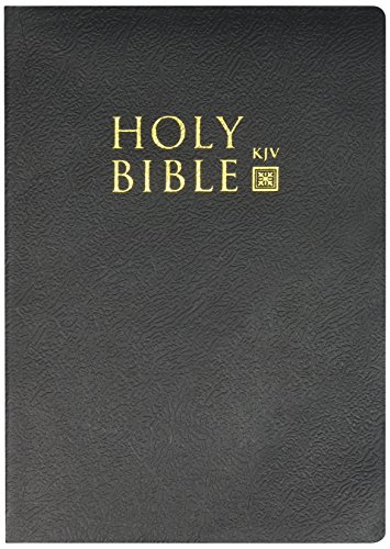 KJV LEATHERLIKE BIBLE (BLACK) (King James Version (white))