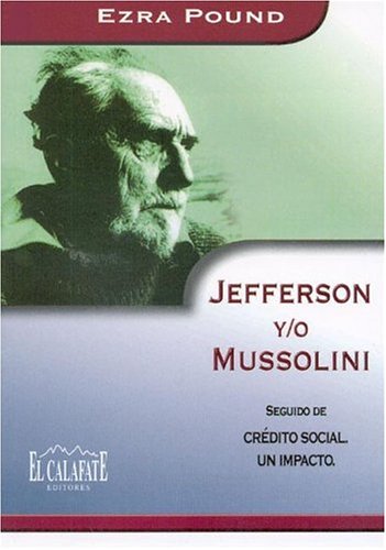 Imagen de archivo de Jefferson Y/O Mussolini (Spanish Edition) a la venta por Iridium_Books
