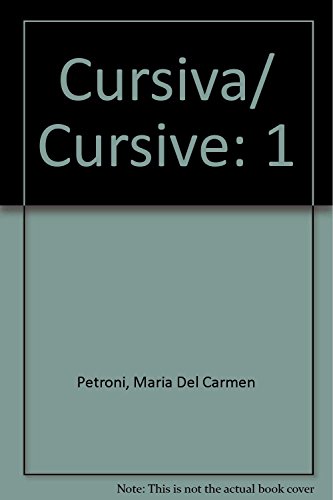 Stock image for Cursiva/ Cursive (Spanish Edition) for sale by Iridium_Books