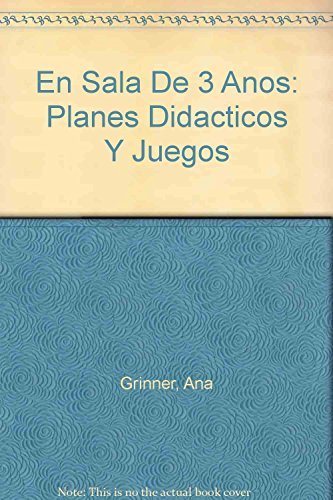 Stock image for En La Sala De 3 - Planes Did cticos Y Juegos - Hola Chicos for sale by Juanpebooks