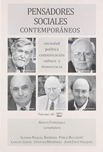 Stock image for Pensadores Sociales Contempor neos - Fernandez, Mart, De Fernandez, Marta. Editorial Ediciones Del Signo En Espa ol for sale by Juanpebooks