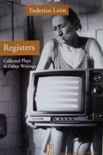 Stock image for Registers: Collected Plays & Other Writings for sale by Raritan River Books