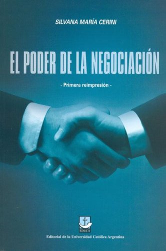 Imagen de archivo de EL PODER DE LA NEGOCIACION a la venta por CATRIEL LIBROS LATINOAMERICANOS