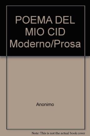 Beispielbild fr POEMA DE MIO CID zum Verkauf von Libros nicos