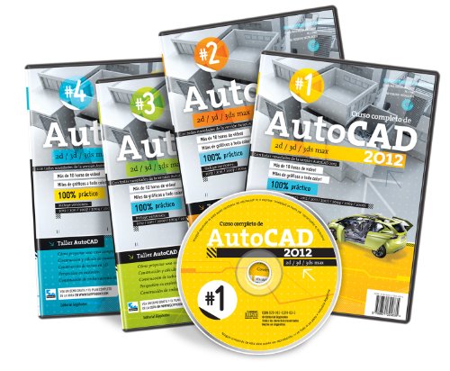 Imagen de archivo de AutoCAD 2012, Curso Completo, 2D/ 3D/ 3DS Max, en 4CDRoms (Spanish Edition) a la venta por Iridium_Books