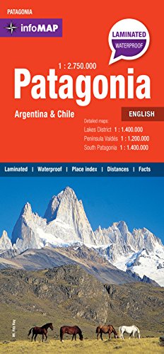 Stock image for Patagonia Infomap in English for sale by Save With Sam