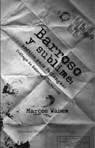 9789871489084: Barroso y sublime: potica para Perlongher. Prlogo de Roberto Echavarren.