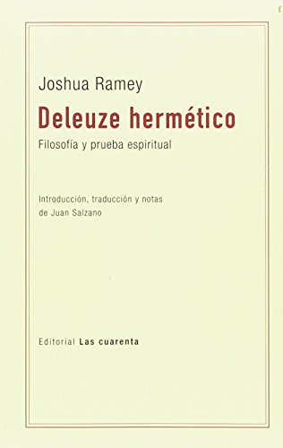 Imagen de archivo de Deleuze Hermetico - Joshua Ramey a la venta por Libros del Mundo