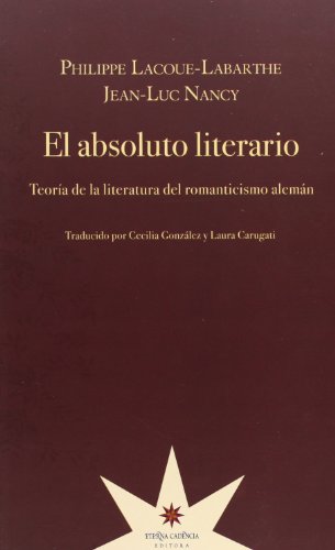 Beispielbild fr EL ABSOLUTO LITERARIO zum Verkauf von Antrtica