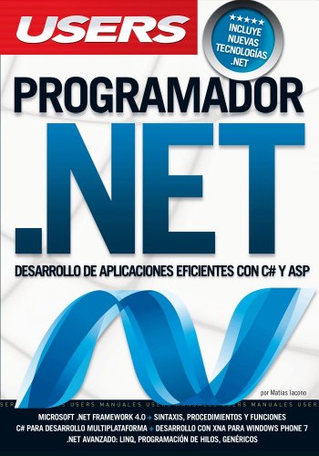 Beispielbild fr Programador .net Desarrollo De Aplicaciones Eficientes Con zum Verkauf von Juanpebooks