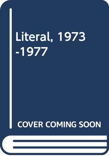 Stock image for Literal 16973-1977 for sale by Puvill Libros