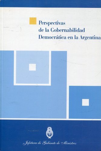 Imagen de archivo de perspectiva de la gobernabilidad democratica en la argentina a la venta por LibreriaElcosteo