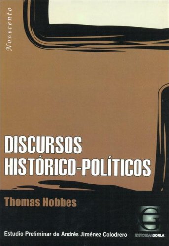 Discursos Historico-Politicos (Spanish Edition) (9789872208158) by Hobbes, T.