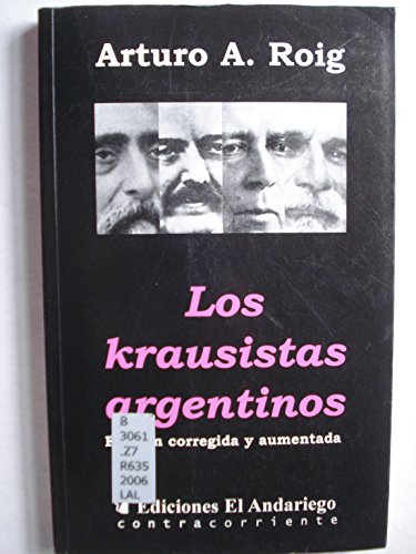 Stock image for Los Krausistas Argentinos (Spanish Edition) for sale by Iridium_Books