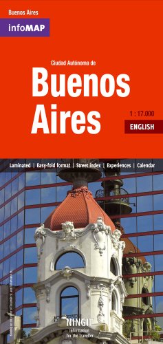 Stock image for Buenos Aires Infomap in English (City Map) for sale by Iridium_Books