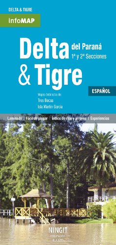 Stock image for Delta del Parana & Tigre Infomap in Spanish (Map) (Spanish Edition) for sale by Iridium_Books