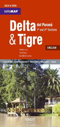 Stock image for Delta del Parana & Tigre Infomap in English (Map) for sale by Iridium_Books