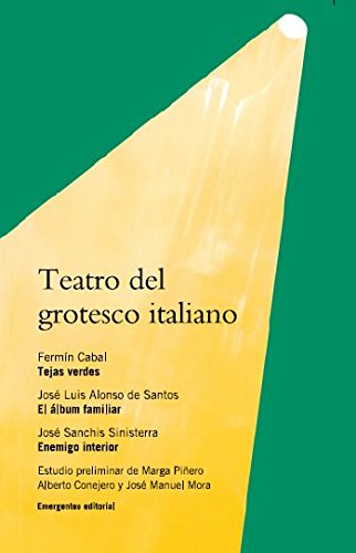 Stock image for Teatro grotesco italiano for sale by Librera Juan Rulfo -FCE Madrid