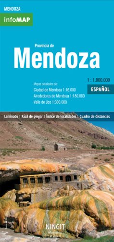 Stock image for Provincia de Mendoza Infomap (Spanish Edition) (Regional Map) for sale by Iridium_Books