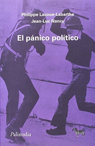 Beispielbild fr El panico politico zum Verkauf von SoferBooks