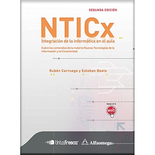 Imagen de archivo de nticx integracion de la informatica en el aula alfaomega Ed. 2015 a la venta por DMBeeBookstore